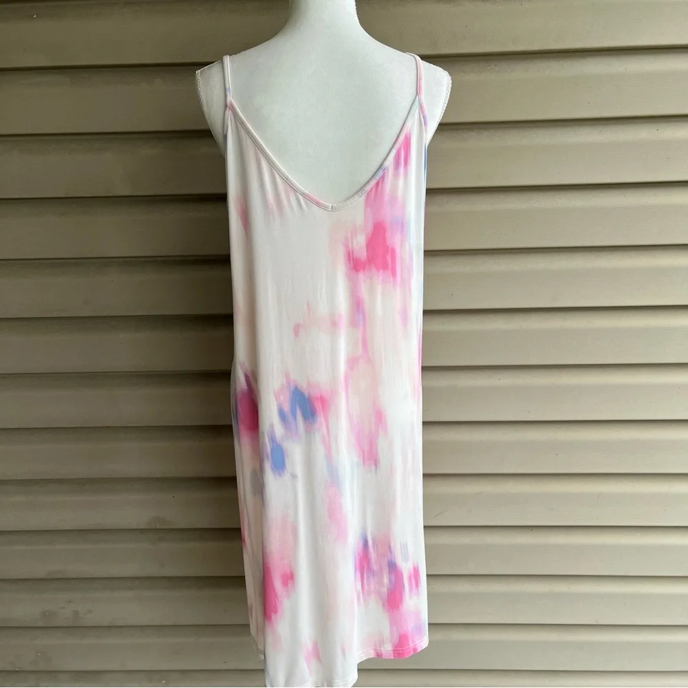 •Old Navy• Maternity Sleeveless Tie Dye Dress - Size Medium - Picture 5 of 7